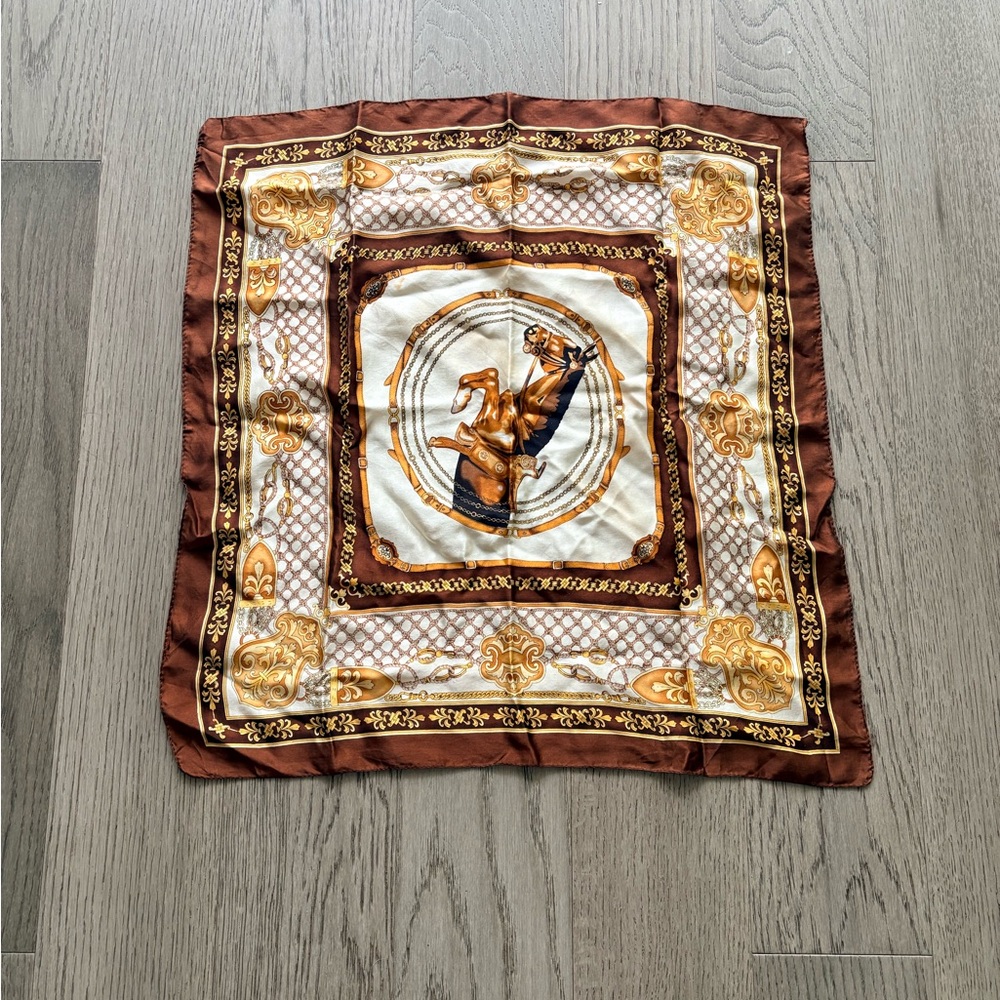 Silk Small Square Scarf